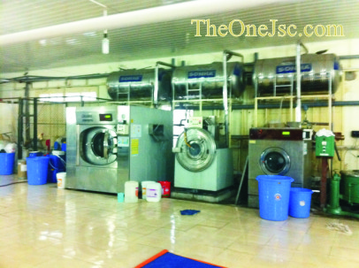 Lắp đặt, cung cấp xưởng giặt là công nghiệp